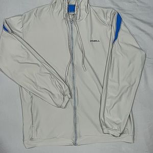 Men’s O’Neill Light Grey Zip Up Hoodie